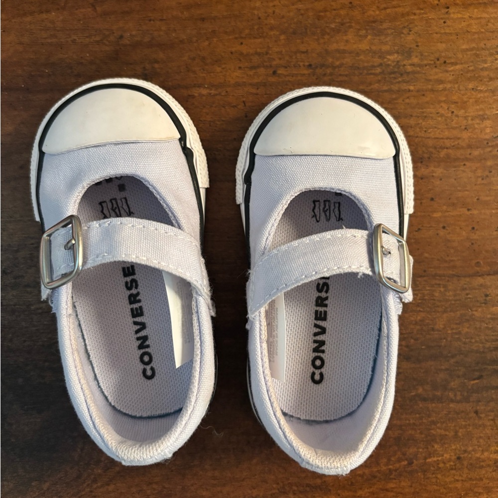 Baby Mary Jane Converse - Periwinkle